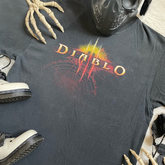 Blizzard 2012 Diablo Pc video game unisex tee - Picture 14 of 16